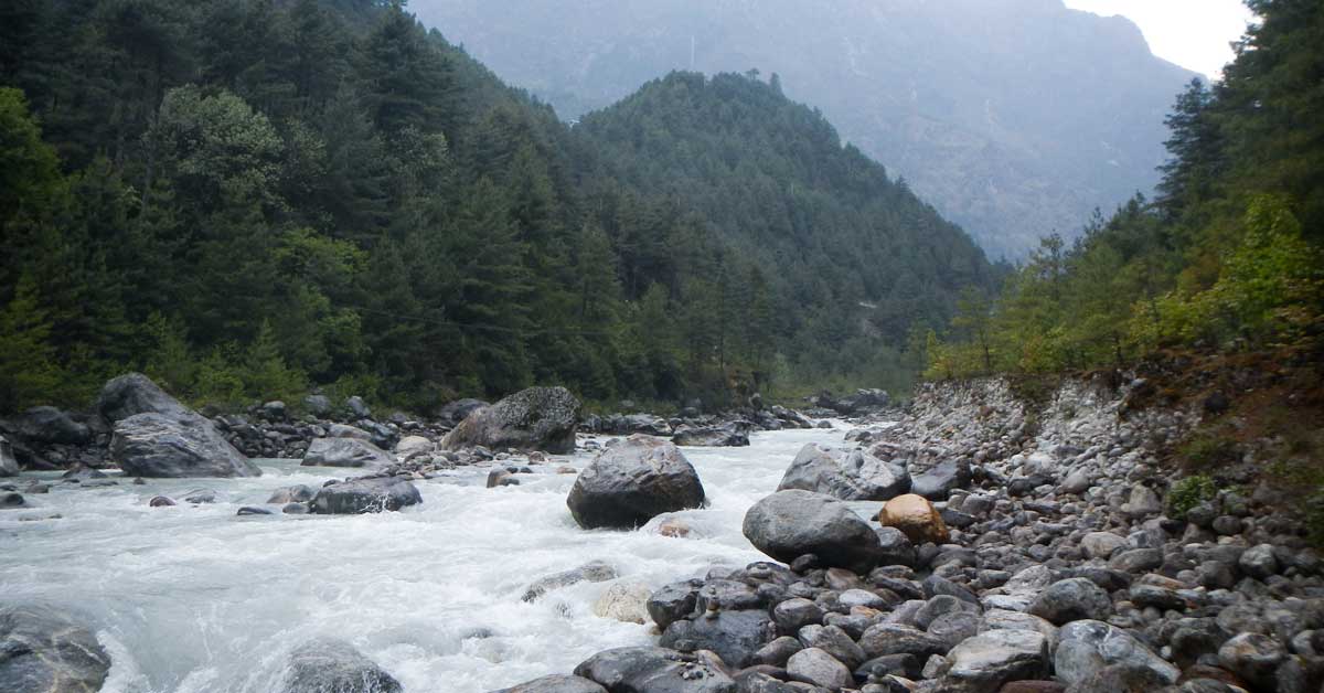 Dhudh Kosi River, Nepal