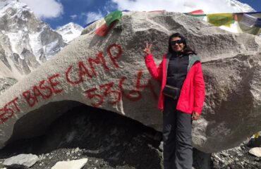 Swati's journey to Everest Base Camp