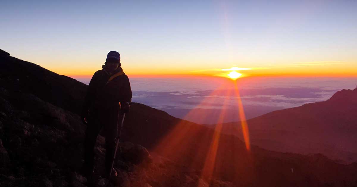 Evening on Mountain