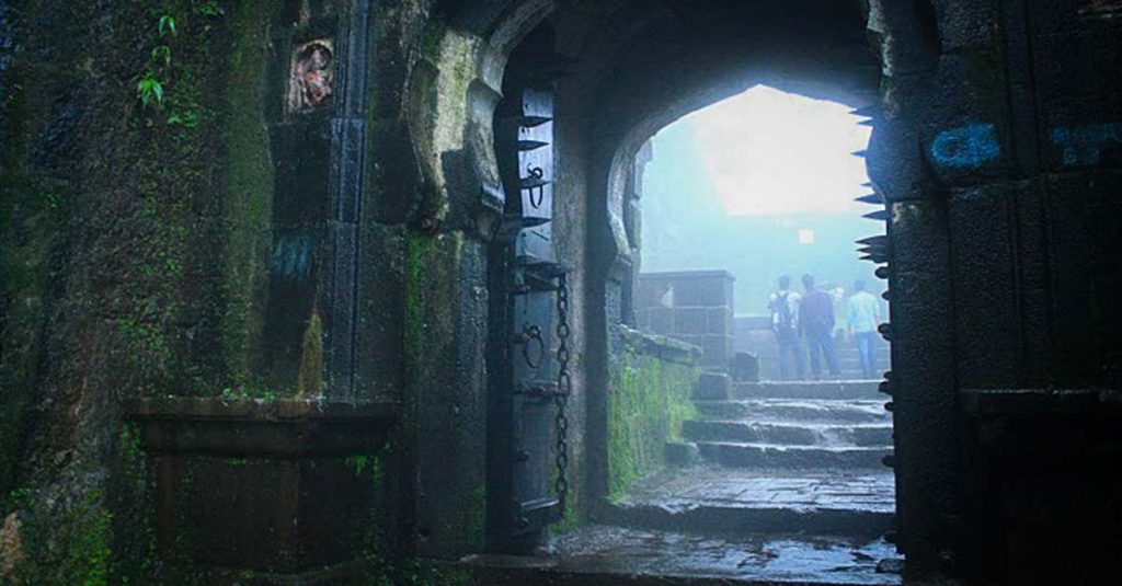 Entrance to Lohagad Fort