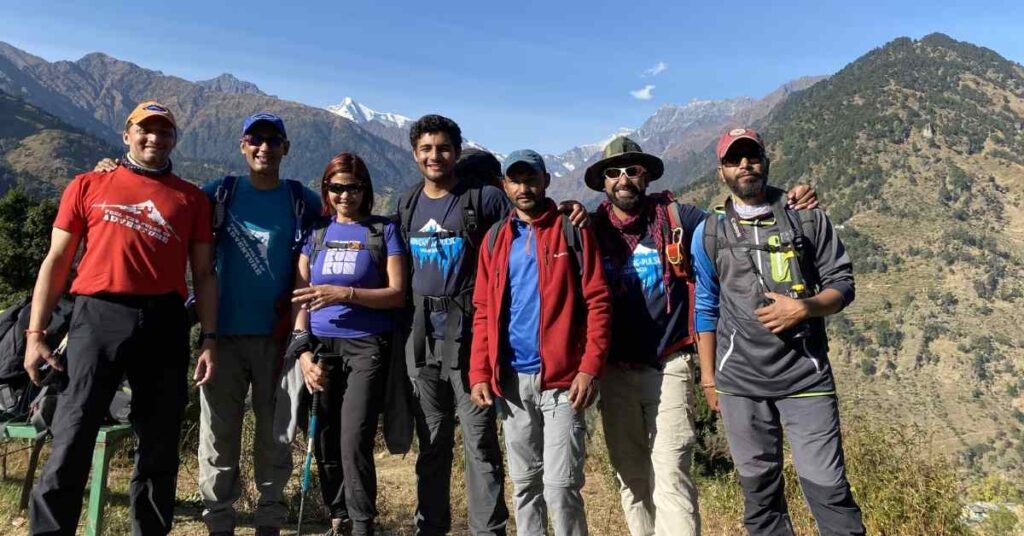 Sunderdhunga valley, Team Adventure-Pulse