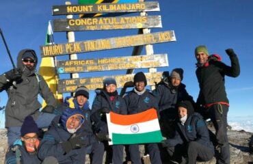 Kilimanjaro Everything about_Adventure-pulse_Pinegrove team at the summit