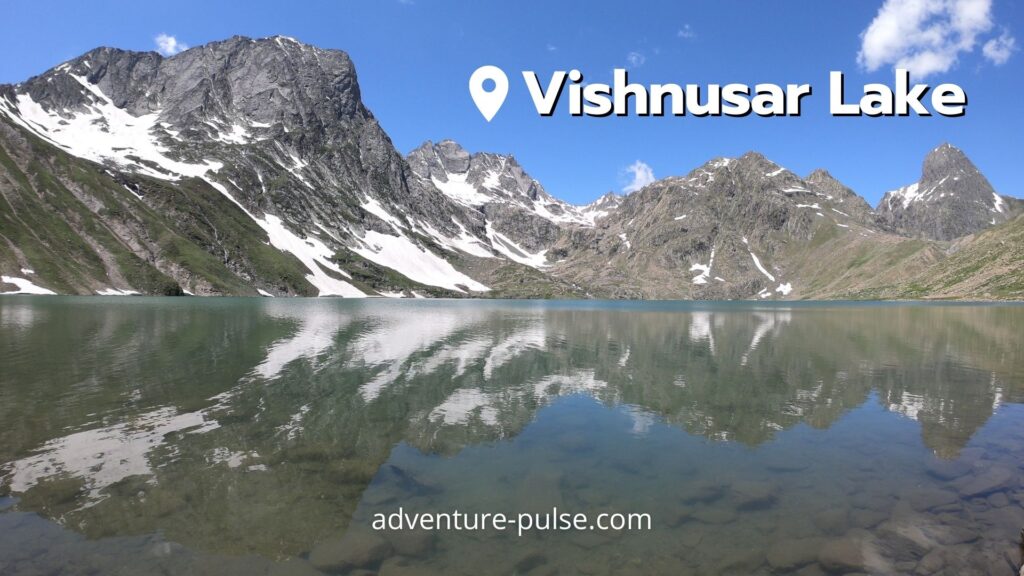 Vishansar Lake on Kashmir Great Lakes Trek