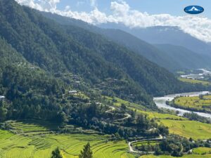 Bhutan Trek, Lush green valleys seen from the Druk Path Trek