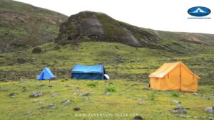 Bhutan Trek, camping set up on the Druk Path Trek