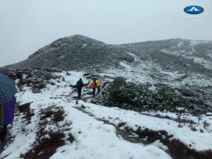 Goecha La Trek, Snow fall, Sikkim, Himalayas, Dzongri, Kangchenjunga
