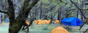 Bhutan Trek, A campsite on the Druk Path Trek in Bhutan