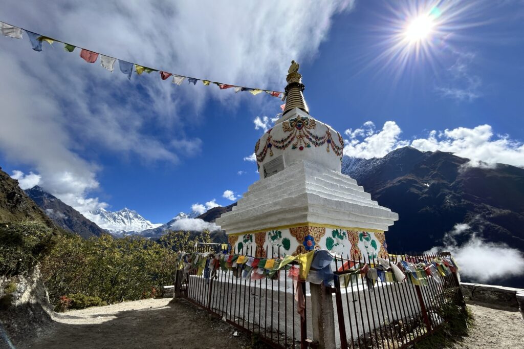 Buddhist Stupa on the Everest Base Camp Trek