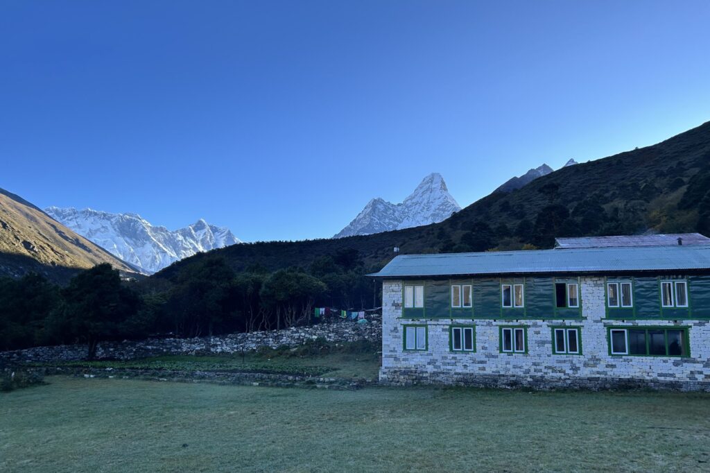 A teahouse at Debuche Village on the Everest Base Camp Trek