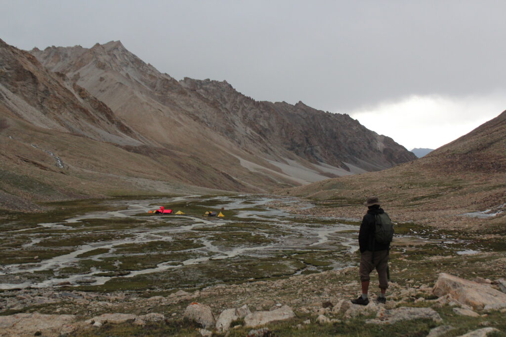 North Base of Lasermo La