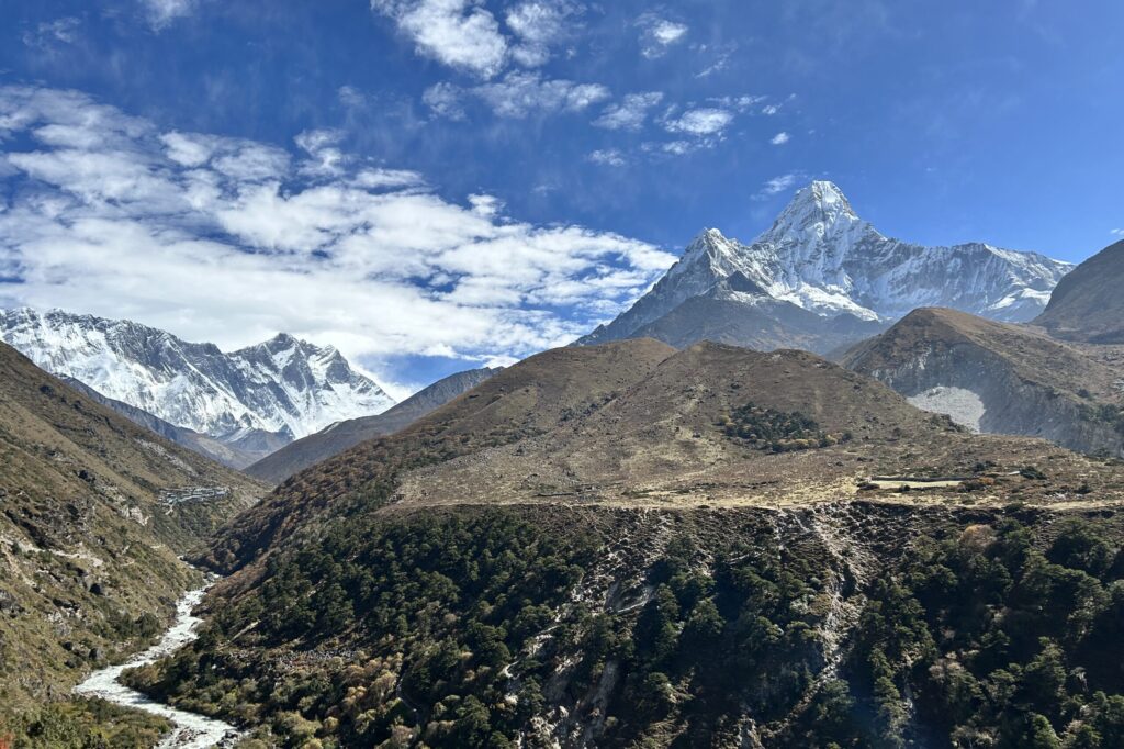 Mt. Lhotse and Ama Dablam