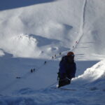 On the way to Lobuche summit