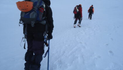 Climbers on climbing Expedition