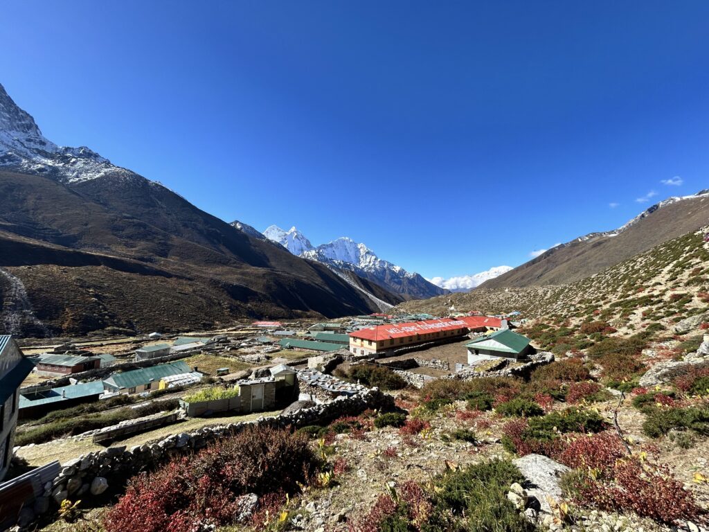 Dingbuche village on Everest Base Camp Trek