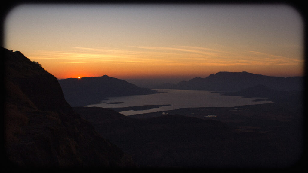Sunrise over Pimpalgaon Joga Dam