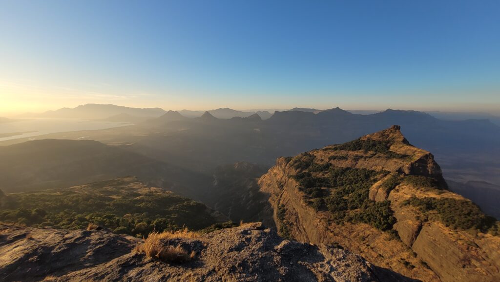 Rohidas Peak at Sunrise
