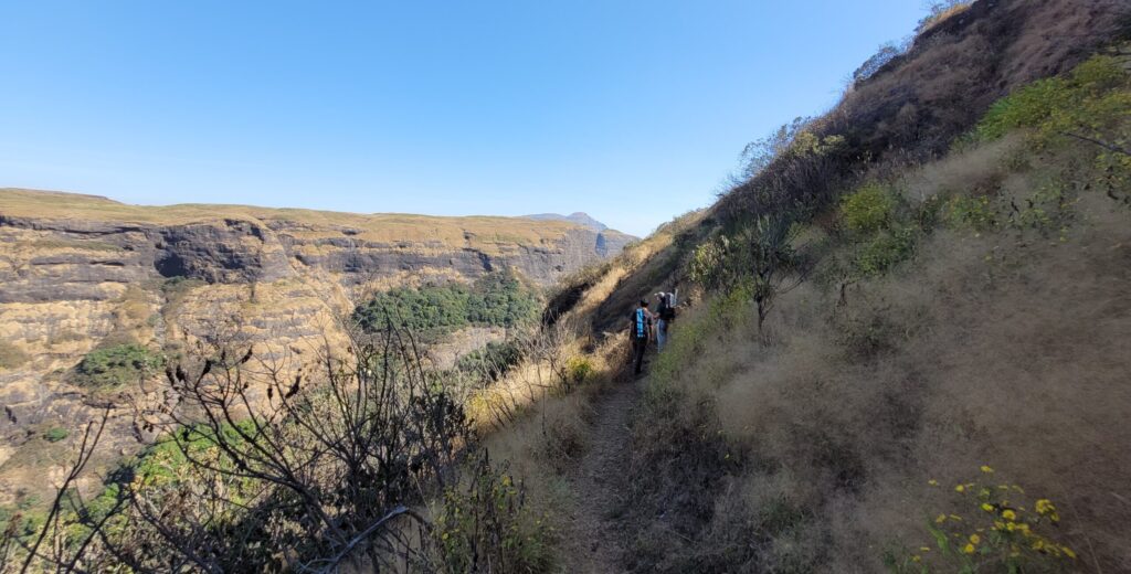 Traversing the Eastern Face of Harishchandragad