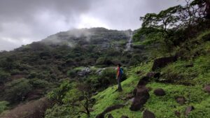 En route Dhakoba Peak