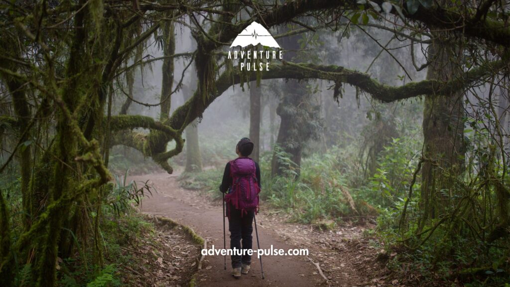 Rain forest, Kilimanjaro, Trekking, trekker
