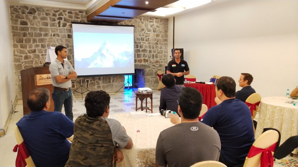 Avalanche Simulation, team building, Corporate training program