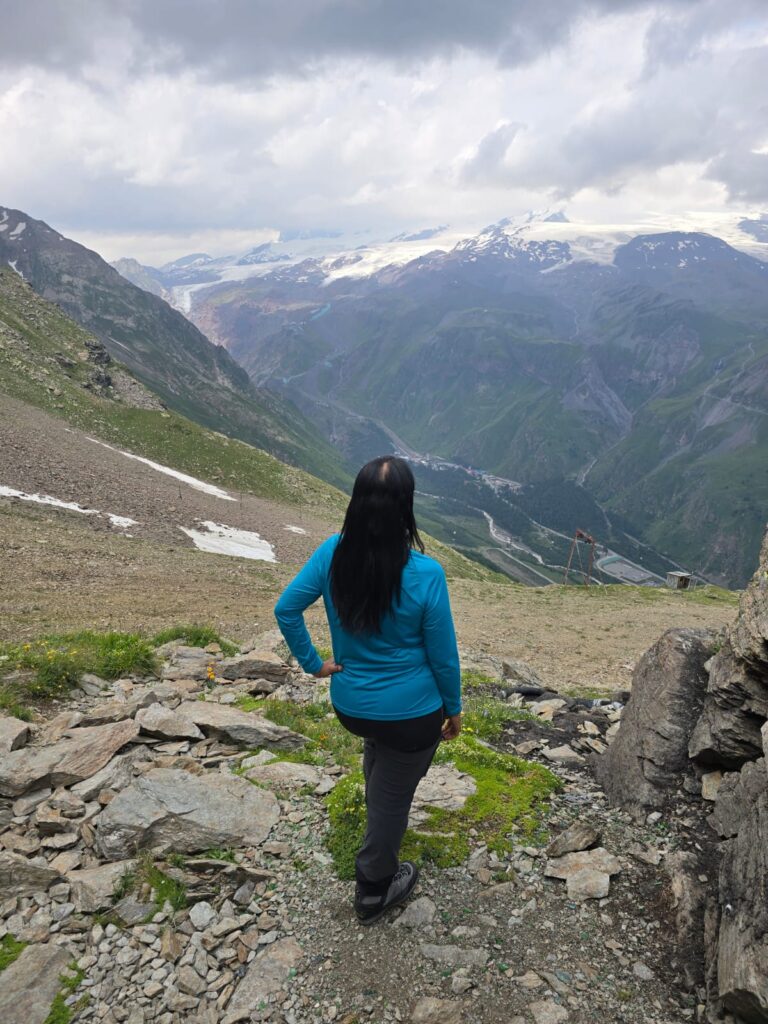 Hiker, trekker, nature, mountains