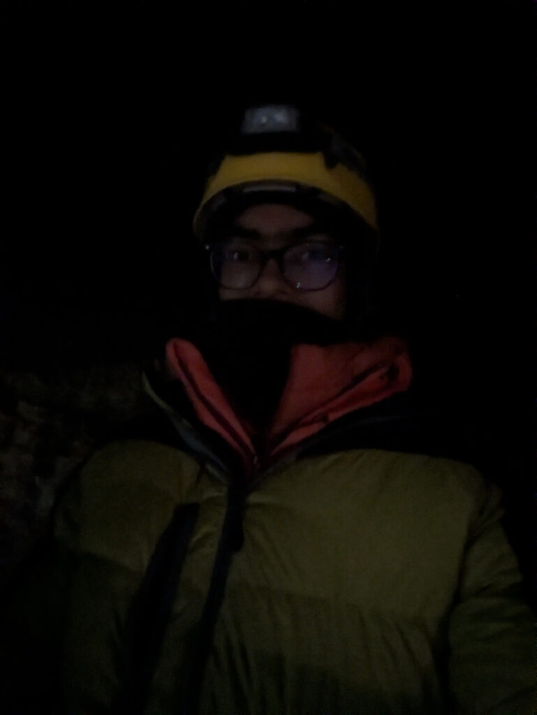 12:15 AM - Leaving the Barrel Huts