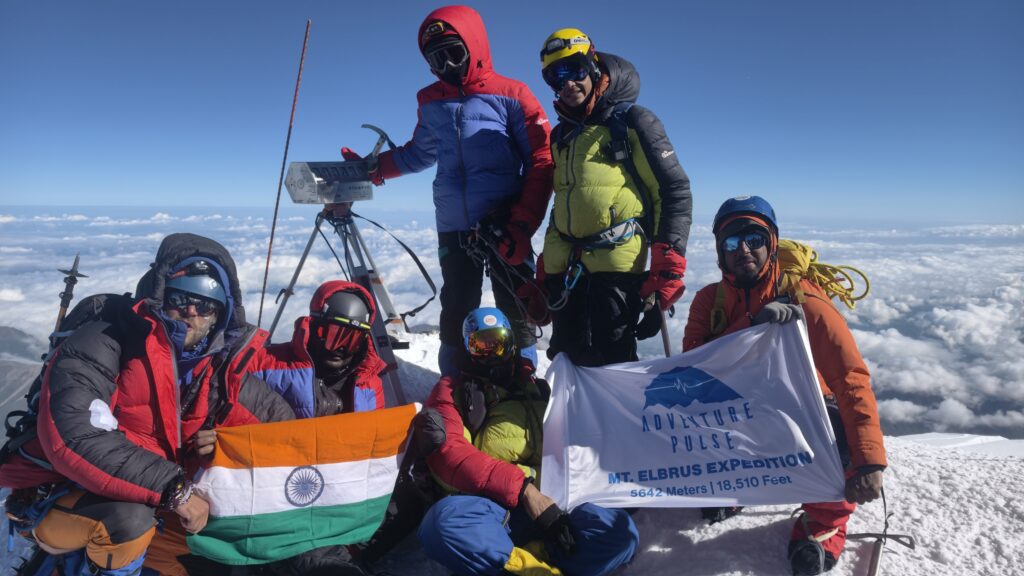 Group photo on the summit