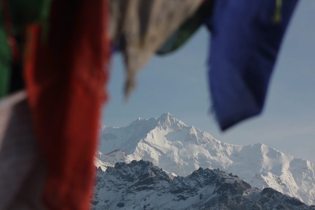 Mt Kanchenjunga at sunrise